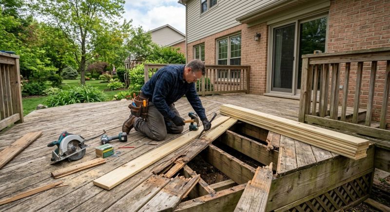 Signs Of Wood Rot On Residential Decks