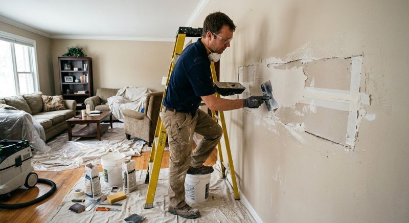 Drywall Repair Services A Handyman Can Complete In One Visit