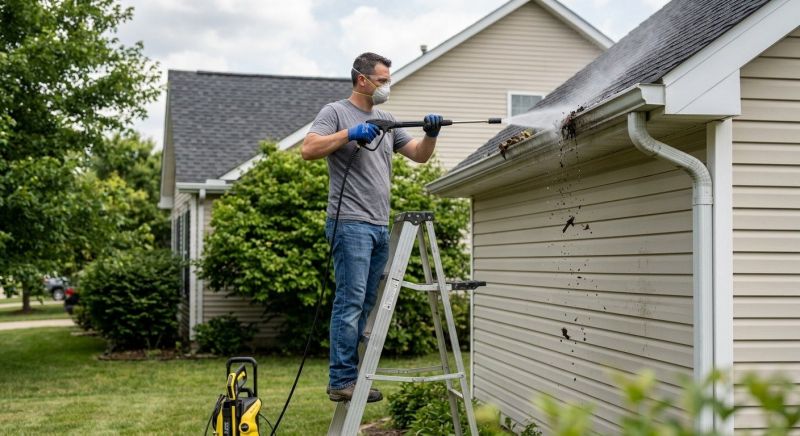 Gutter Cleaning And Minor Gutter Repair Services