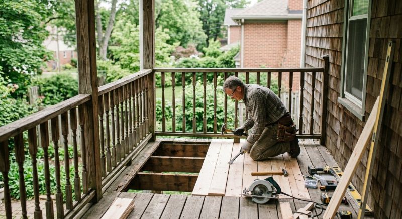 Signs Of Wood Rot On Residential Decks