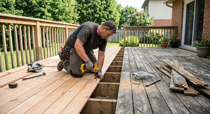 Signs Of Wood Rot On Residential Decks