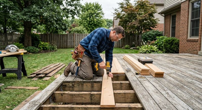 Signs Of Wood Rot On Residential Decks