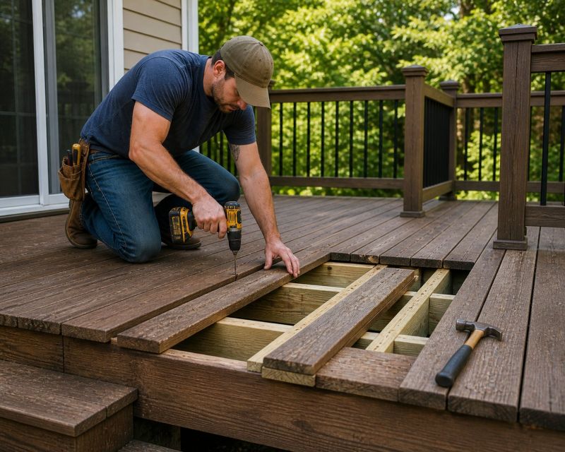 Signs Of Wood Rot On Residential Decks