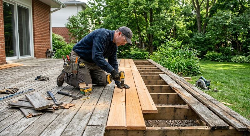 Signs Of Wood Rot On Residential Decks