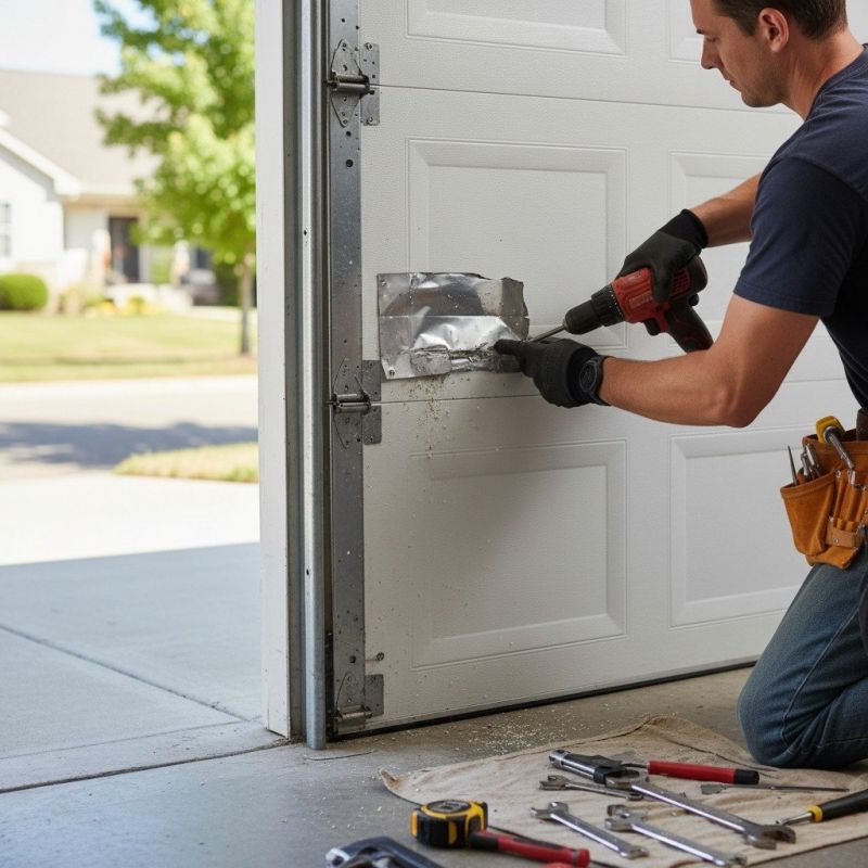 When To Repair Or Replace A Damaged Door